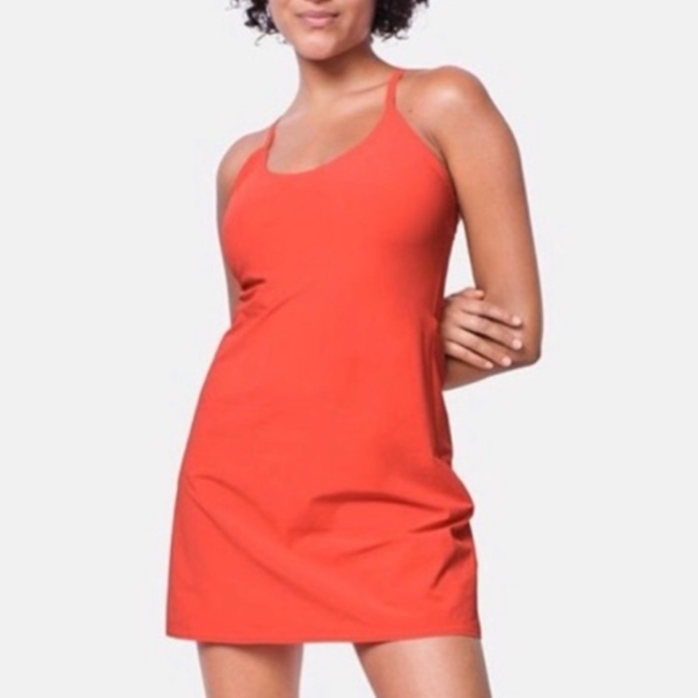 OV euphoria orange exercise dress